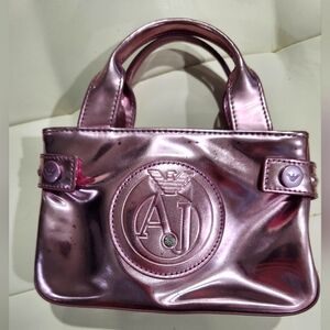 Georgio Armani Metal pink Mini Bag